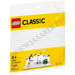 Klocki LEGO 11010 - Biała płytka konstrukcyjna CLASSIC